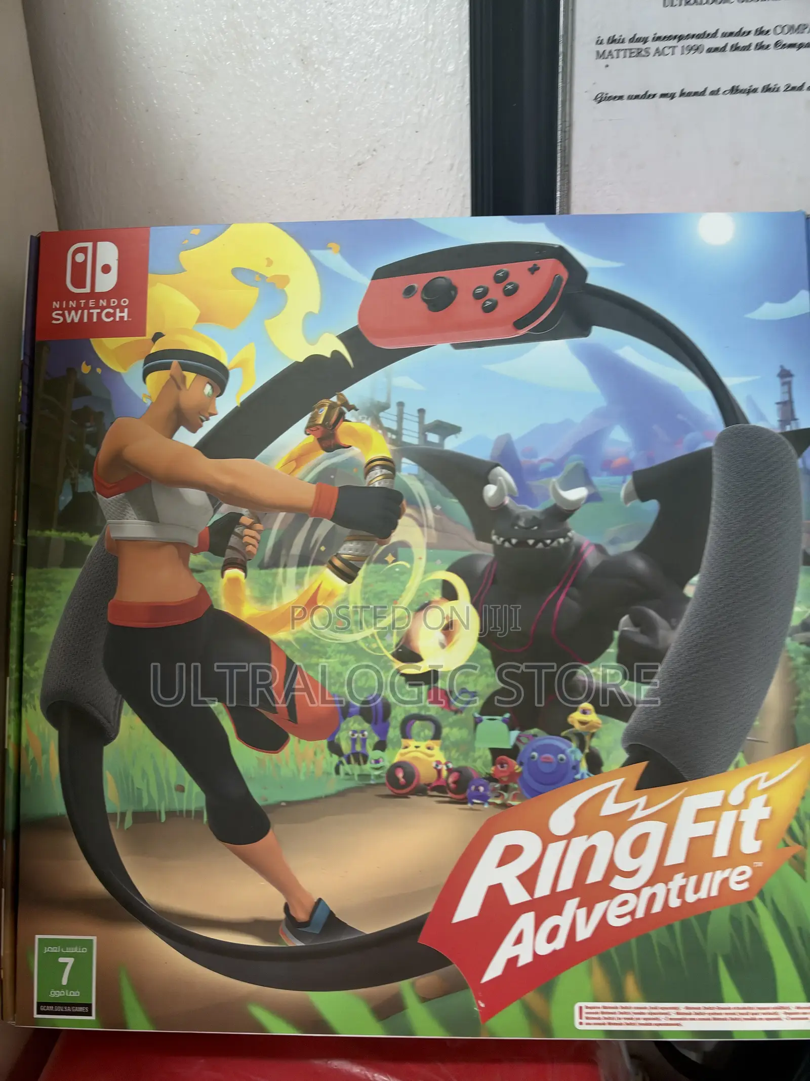 New Ring Fit Adventure - Nintendo Switch