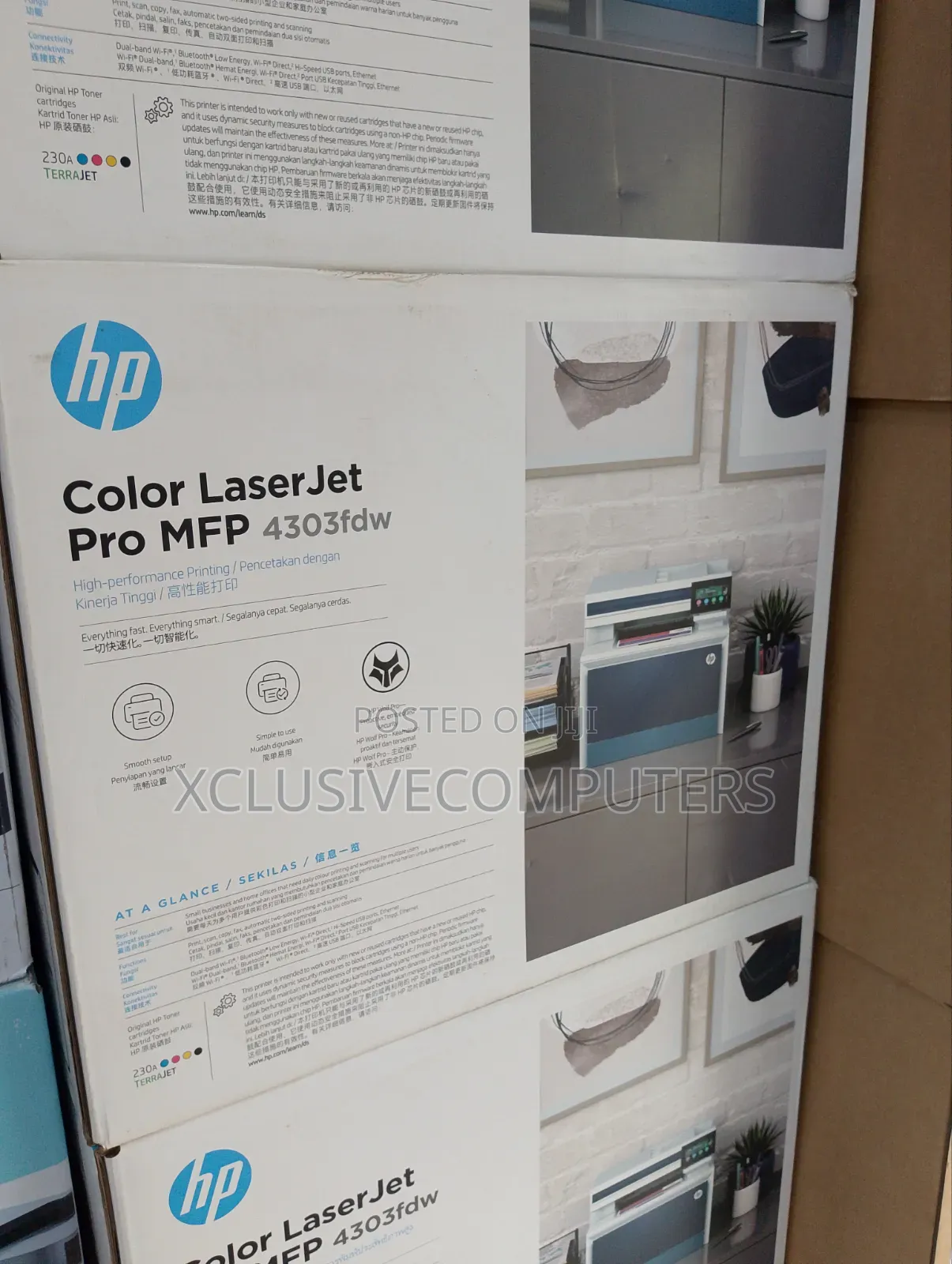 HP Color Laserjet Pro MFP 4303fdw Printer