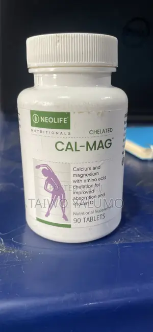 Chelated Cal-Mag With 500 IU Vitamin D3 - 90 Tablets (Single)