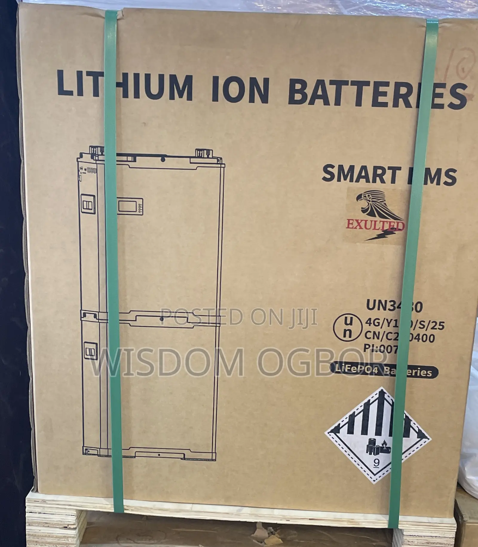 Exhulted Lithium Ion Battery 10kwh