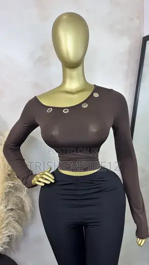 Off-Shoulder Eyelet Crop Top