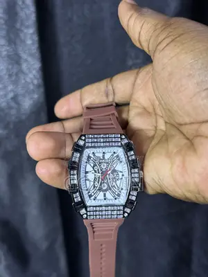 Luxury Rose Gold Skeleton Watch