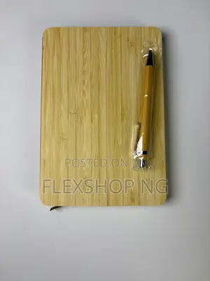 100 Leaves Bamboo Jotter With Pen
