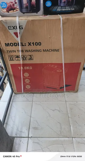 Brand New EXLG X100 Twin Tub Washing Machine (10kg Capacity)