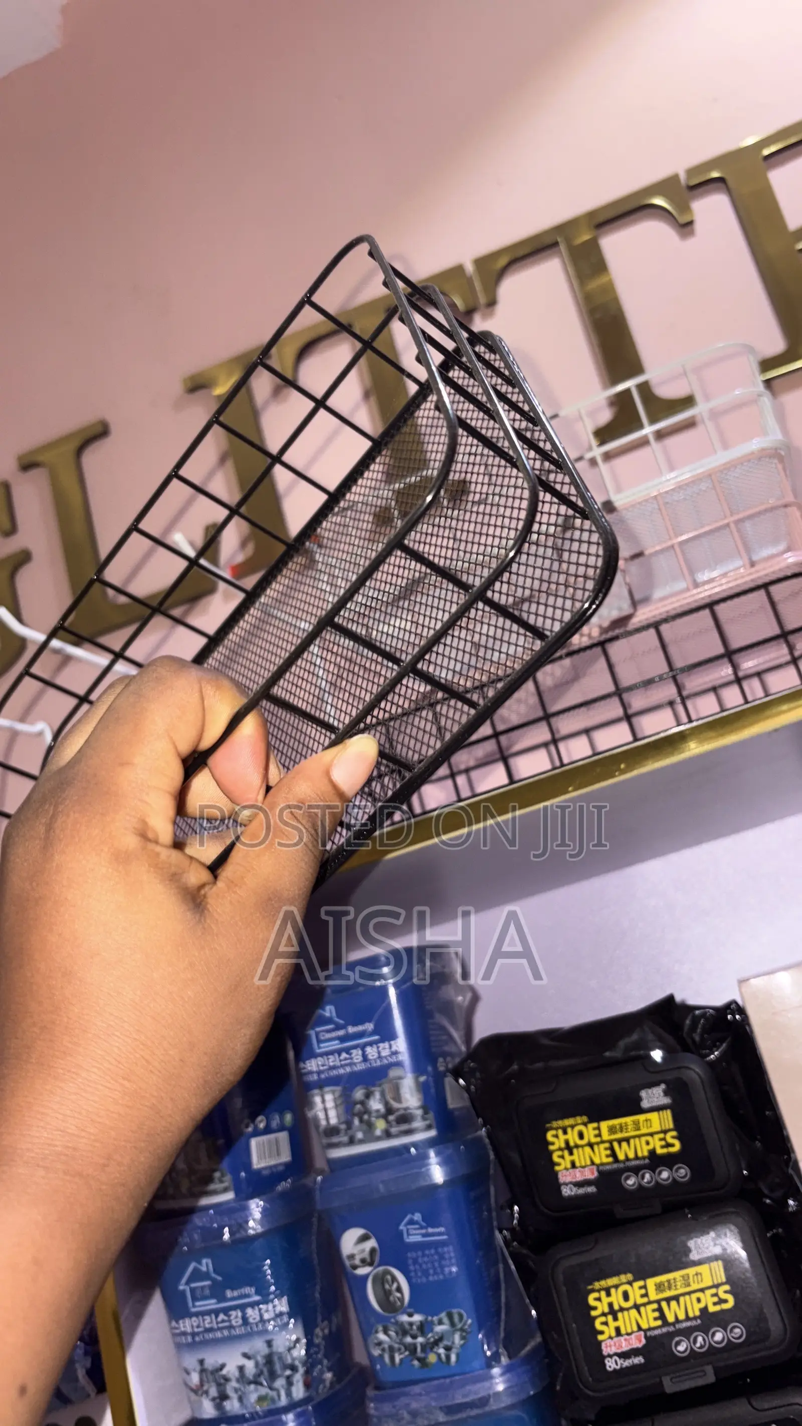Iron Storage Basket