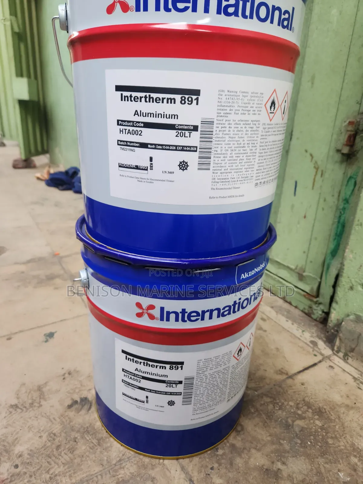 Intertherm 891 Aluminum Single Component
