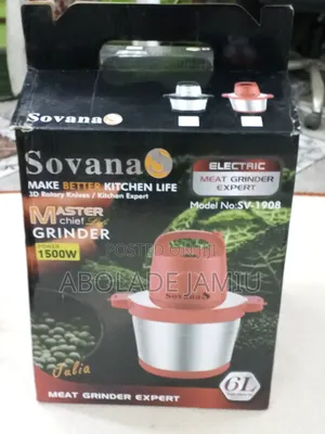 Brand New Sovana Yam Pounding Machine /Meat Grinder Expert 6L Capacity
