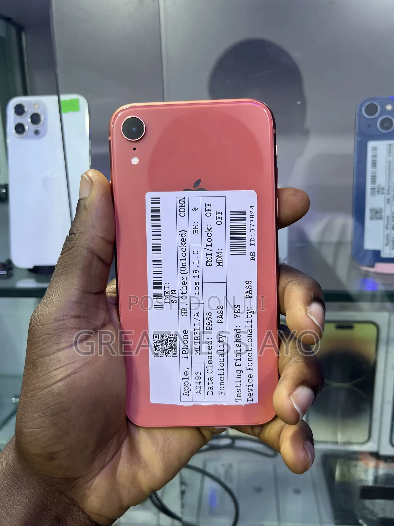Apple iPhone XR 128 GB Orange