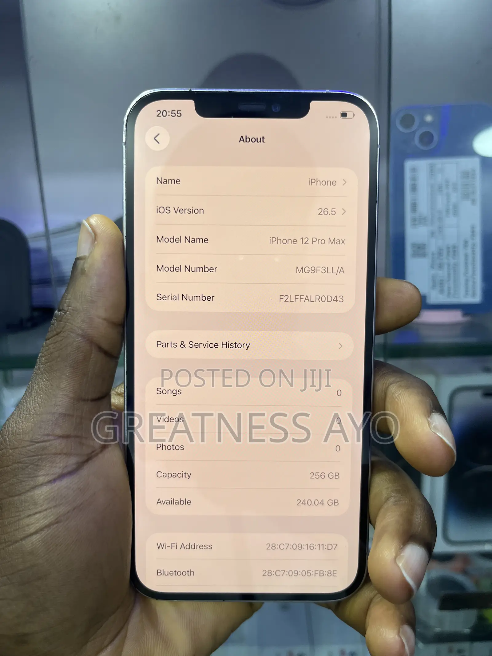 Apple iPhone 12 Pro Max 256 GB Silver