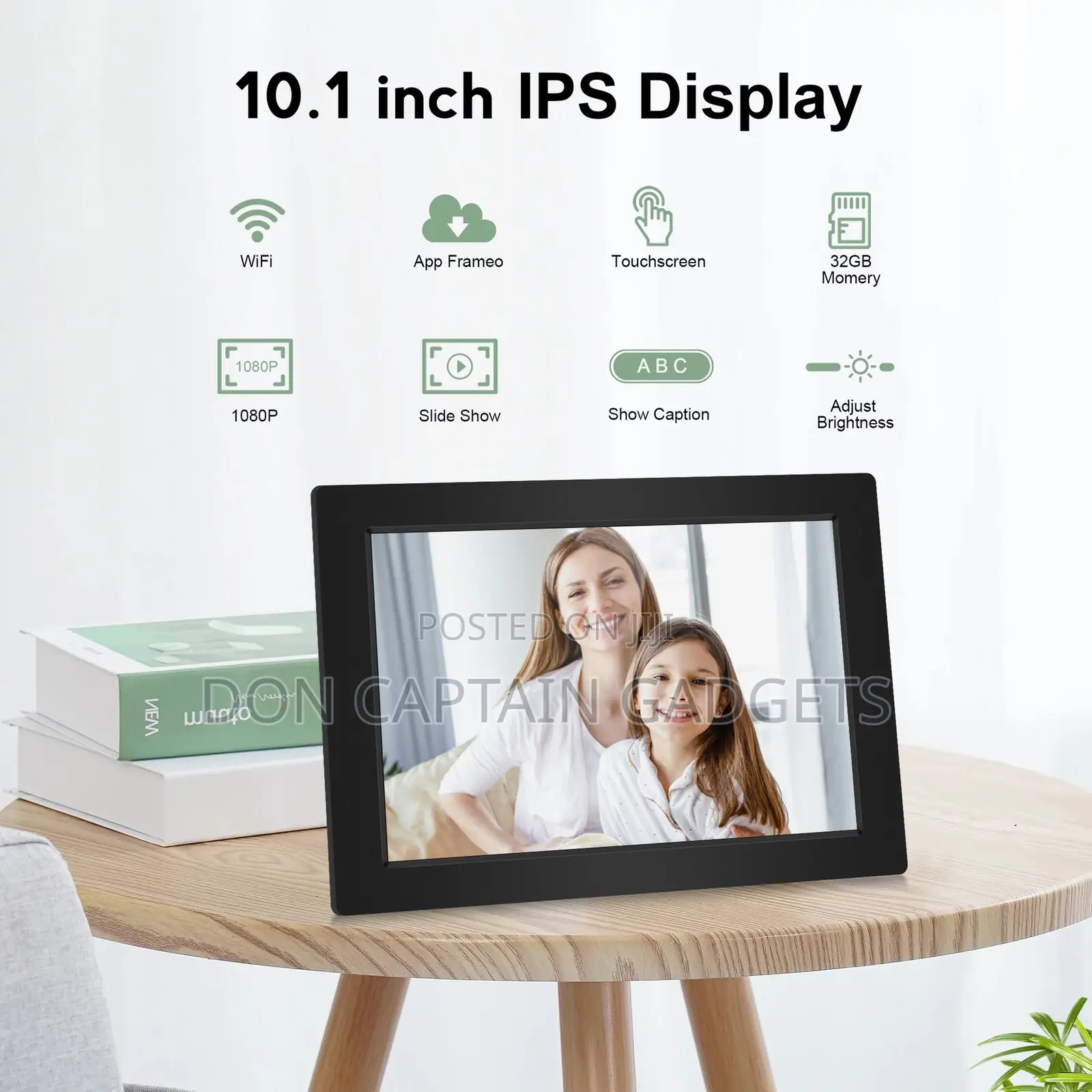 Veidoo 10.1 Inch WiFi Cloud Digital Photo Frame