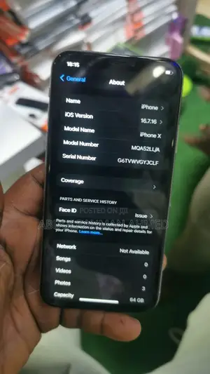 Apple iPhone X 64 GB White