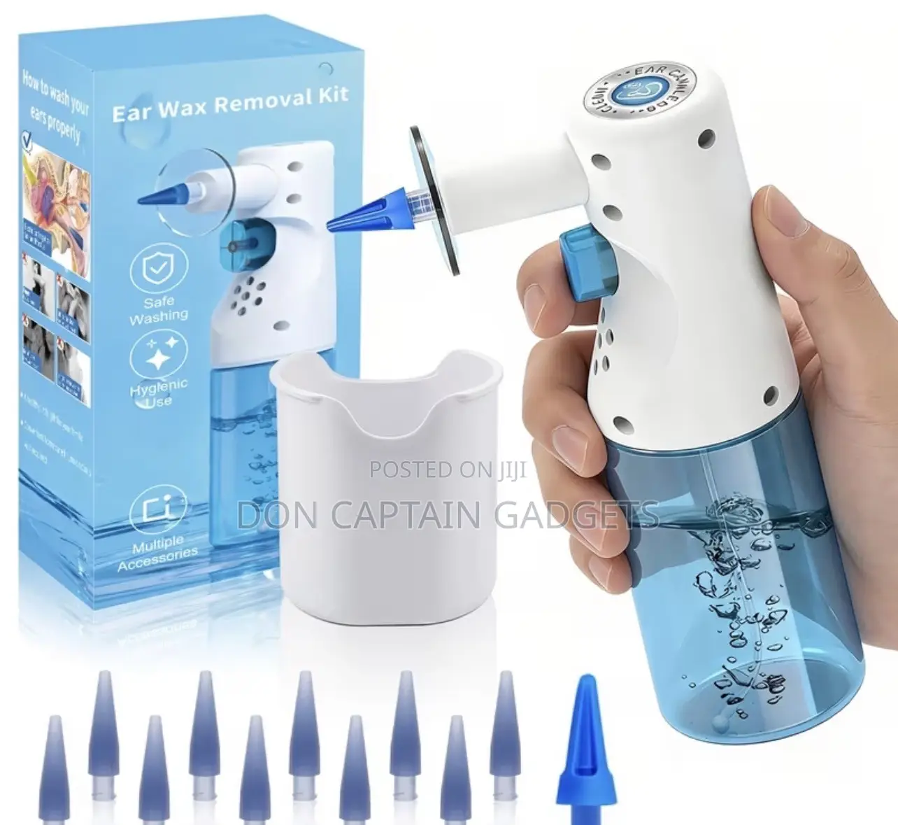 Ear Wax Removal, Manual Ear Irrigation Flushing System