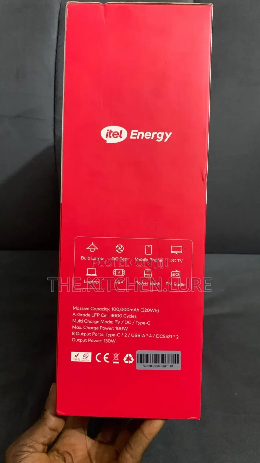 Itel Energy Power Go Portable Power Station