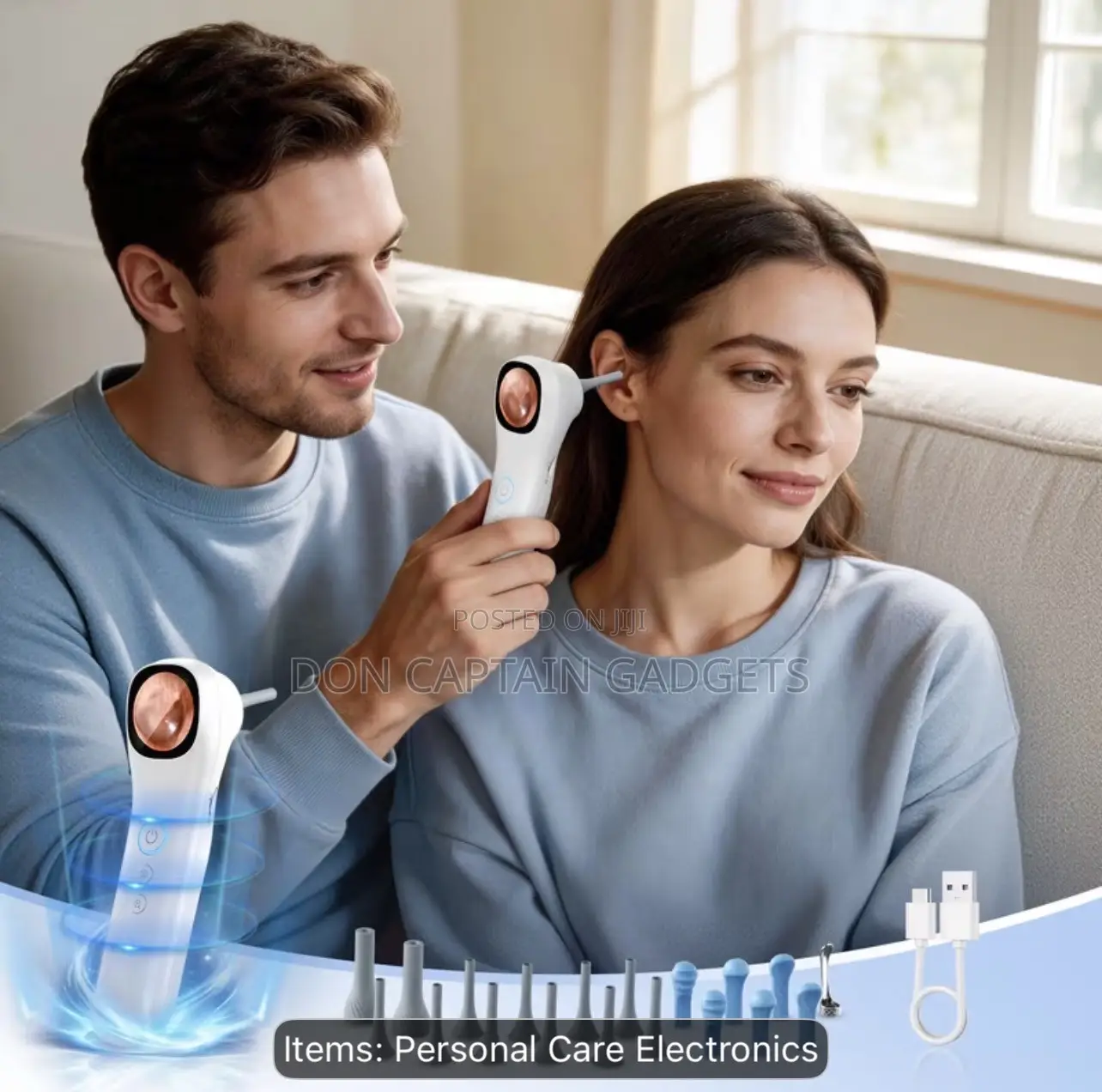4-in-1 HD Visible Earwax Cleaning Tool, Screen-Equipped Ear Cleaner