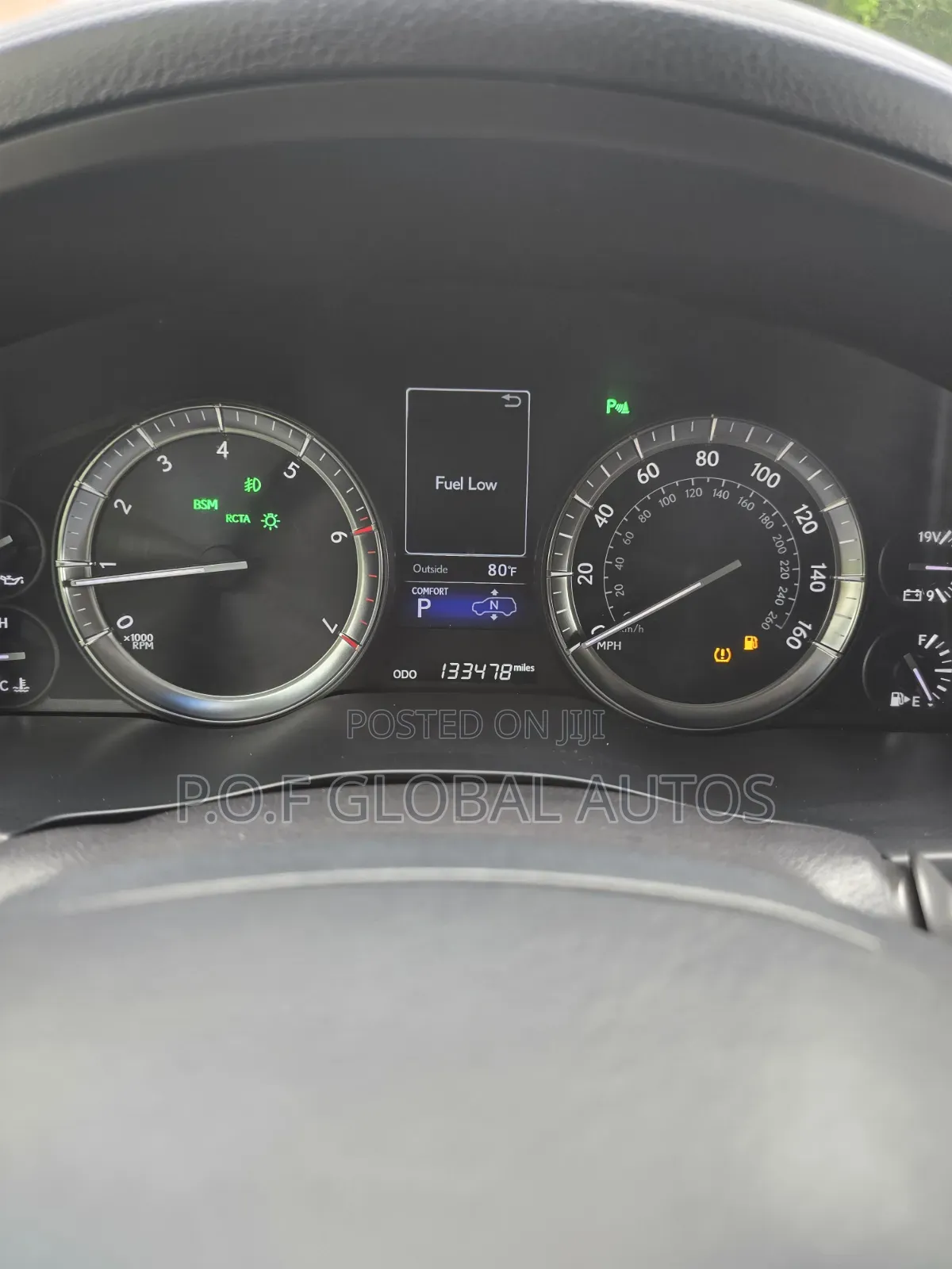 Lexus LX 570 AWD 2016 Black