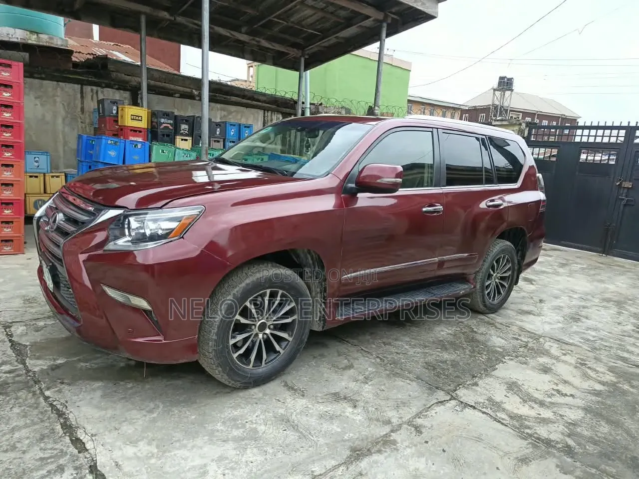 Lexus GX 2012 Red