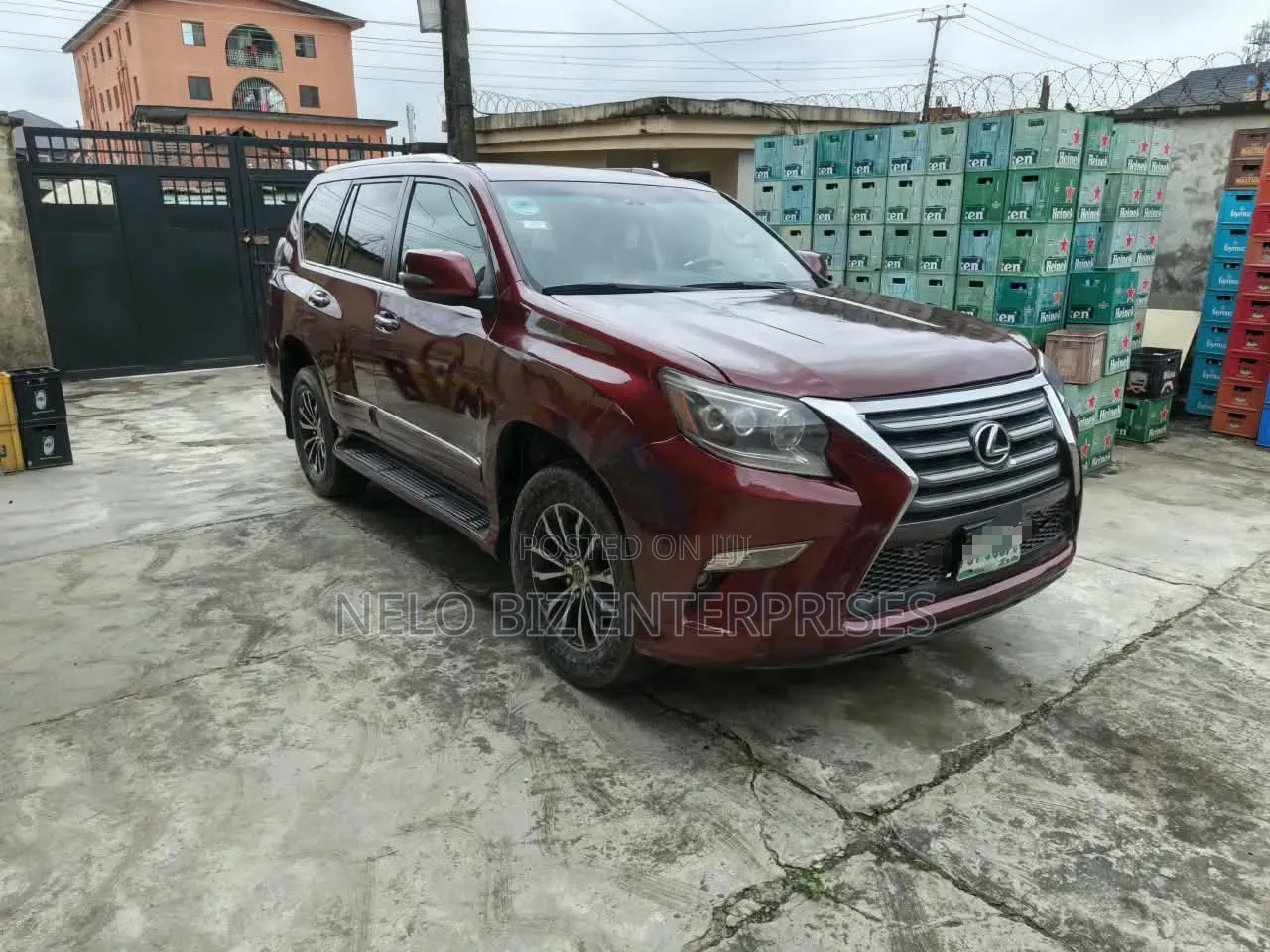 Lexus GX 2012 Red