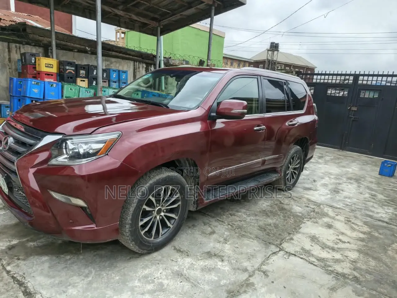 Lexus GX 2012 Red
