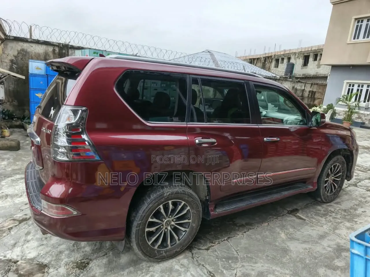 Lexus GX 2012 Red