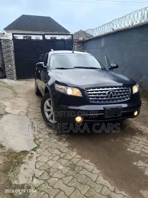 Infiniti FX35 Base 4x4 (3.5L 6cyl 5A) 2006 Black