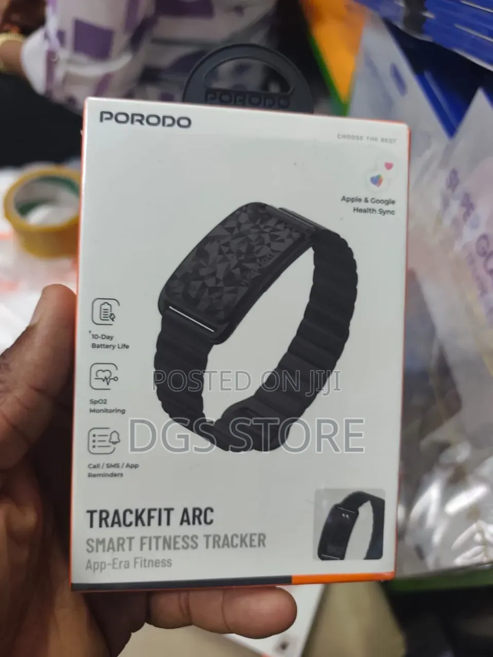 Porodo Trackfit Arc Smart Fitness Tracker