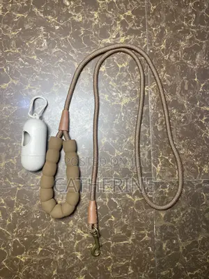 Pet Leash and Poop Bag Set