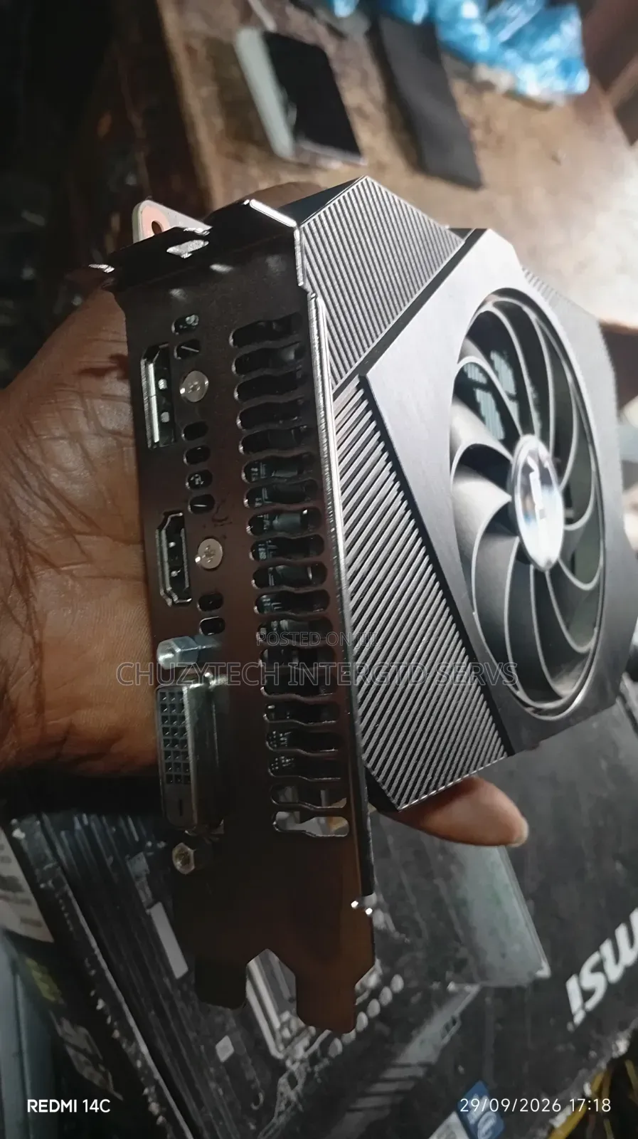 GeForce GTX 4gb 1650 Ddr6