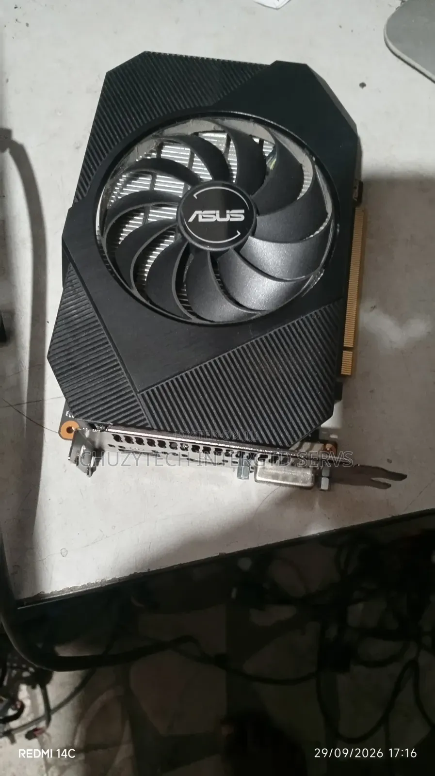 GeForce GTX 4gb 1650 Ddr6