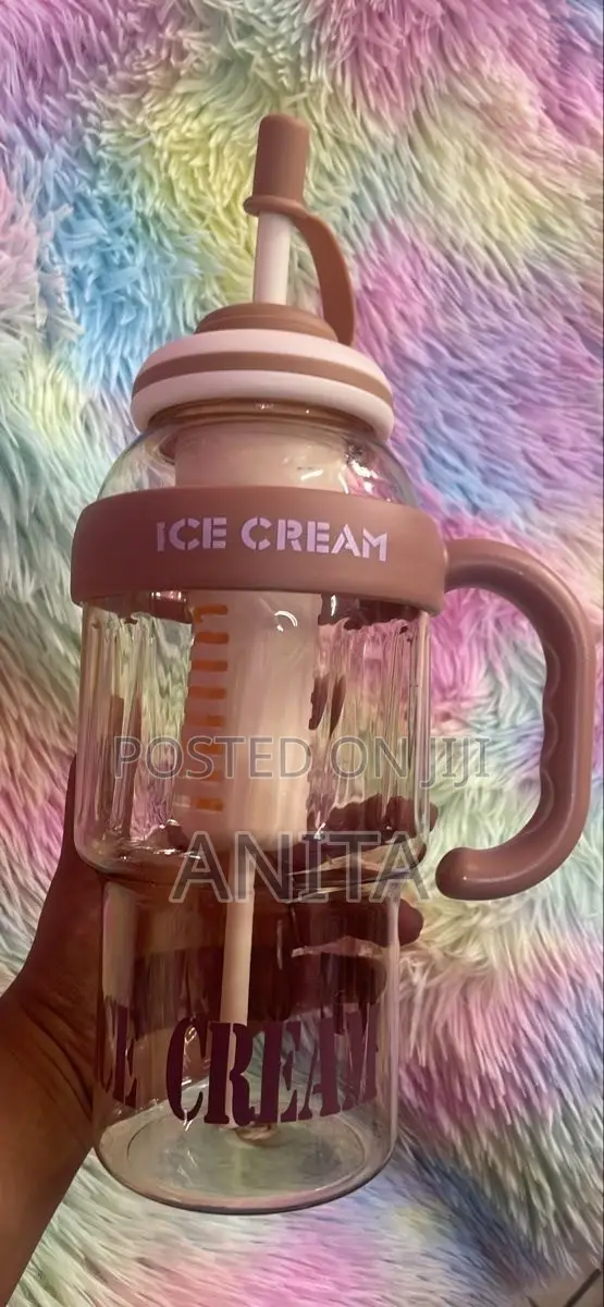 Ice Cream Water Bottle