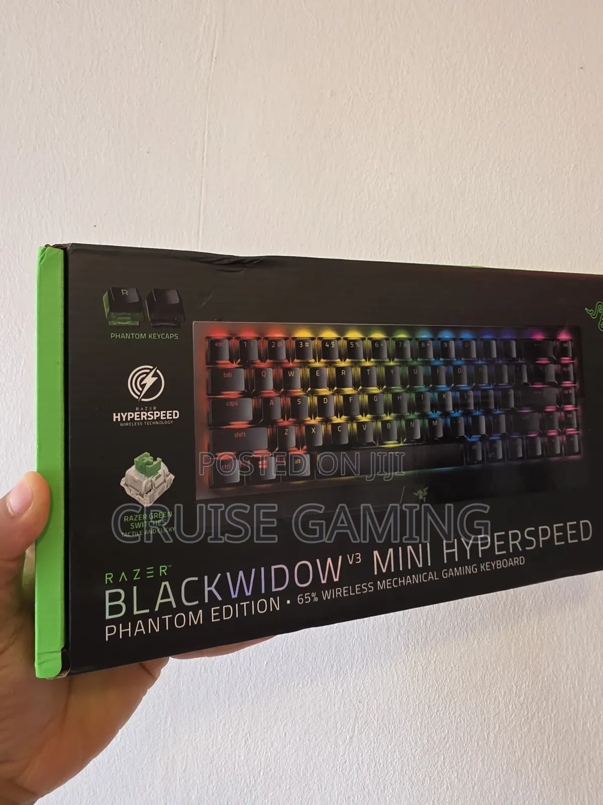 Razer Blackwidow V3 Mini Special Phantom Wireless RGB Gaming Keyboard