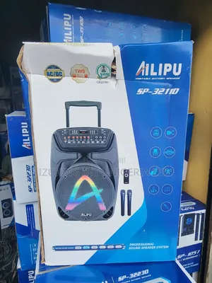 AILIPU 15" Bluetooth Rechargeable Wireless Public Address System