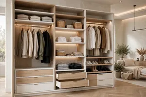 Spacious 4-5 6 Walldrope With Top Box Drawer