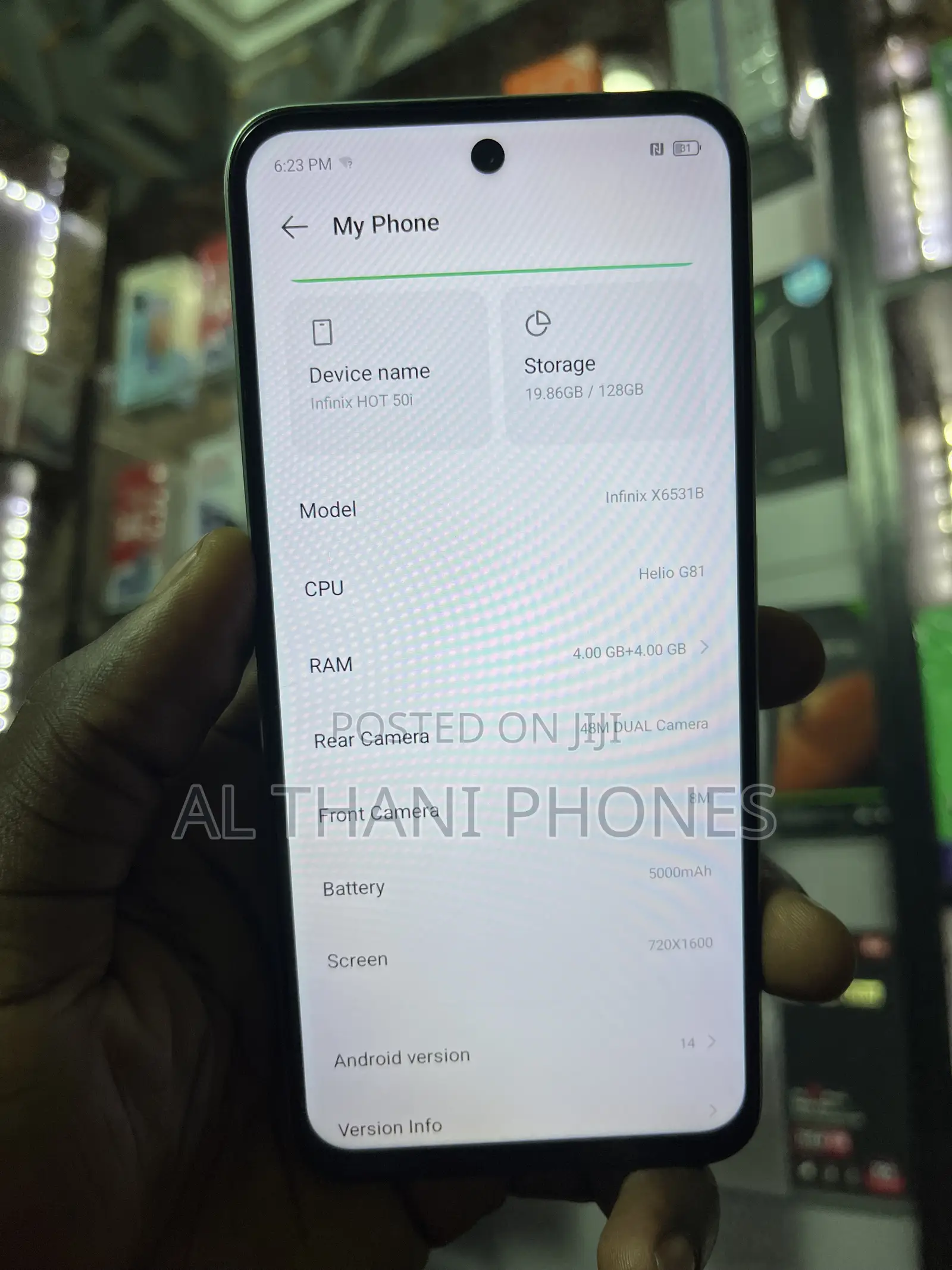 Infinix Hot 50i 128 GB