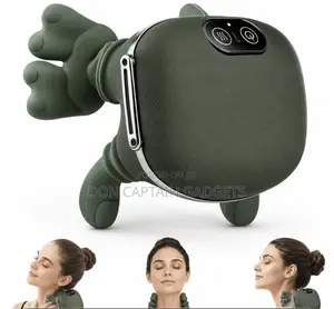 5D Kneading 4-Claw Shoulder Neck Massager, USB Rechargeable Heating