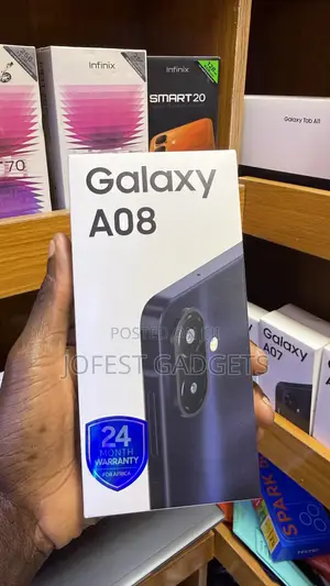 New Samsung Galaxy A08 64 GB Black