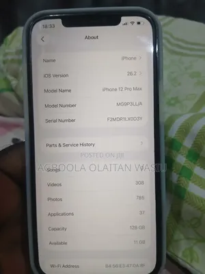 Apple iPhone 12 Pro Max 128 GB Black