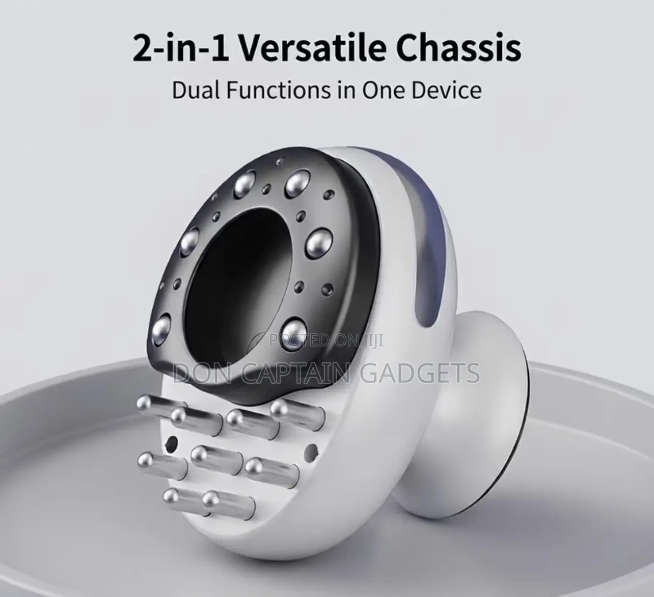 2-in-1 Electric Cupping Massager Adjustable Suction Rolling Massage