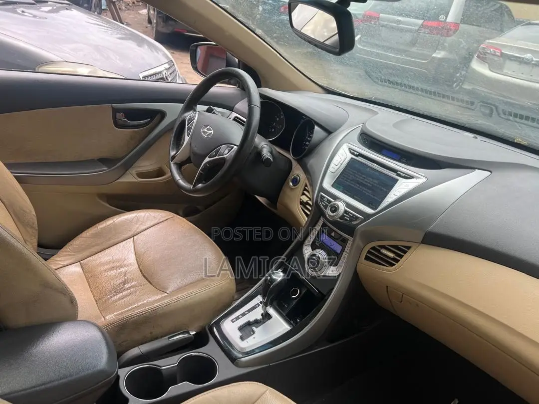 Hyundai Elantra Limited 2012 Brown