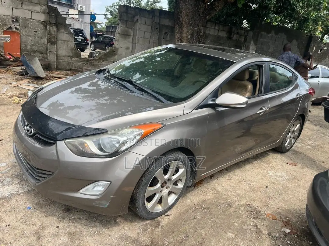 Hyundai Elantra Limited 2012 Brown