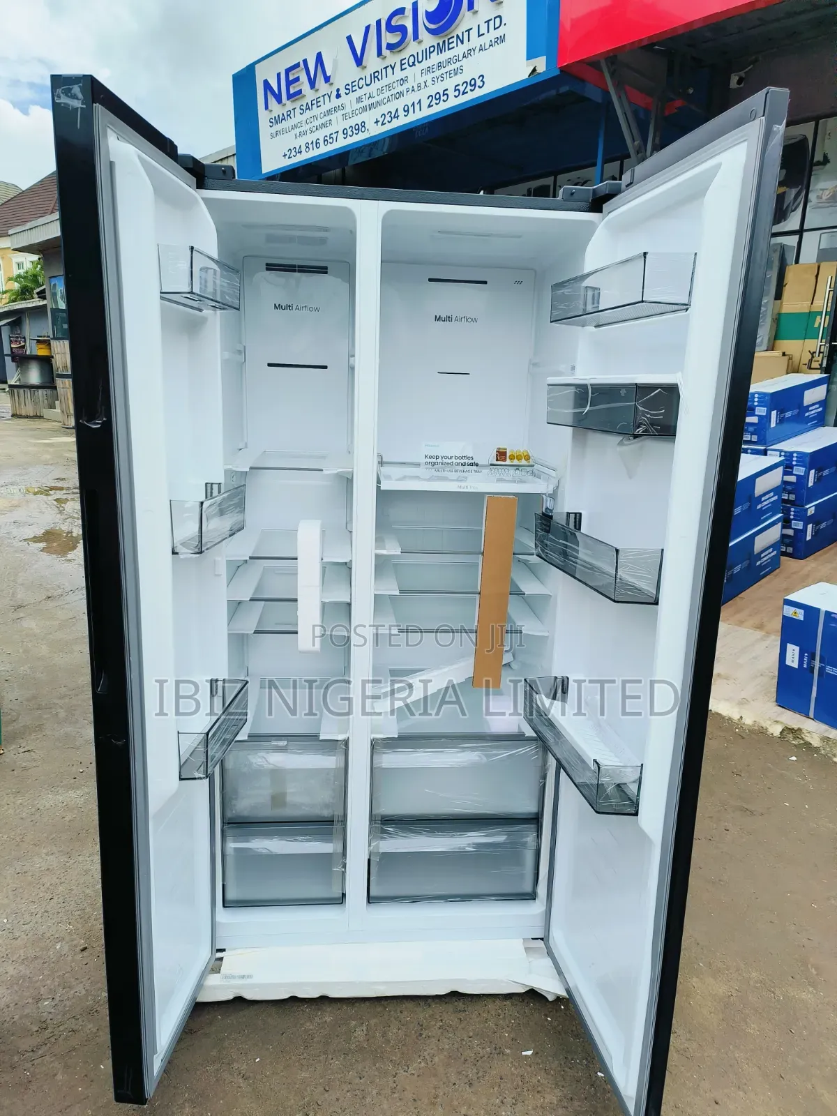 Hisense 544L SXS Refrigerator (Inverter)