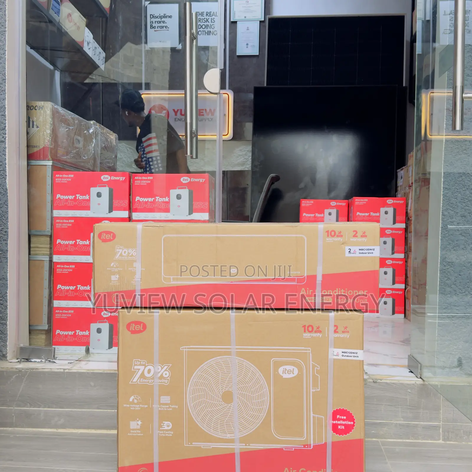 Itel 1.5HP DC Inverter Split AC