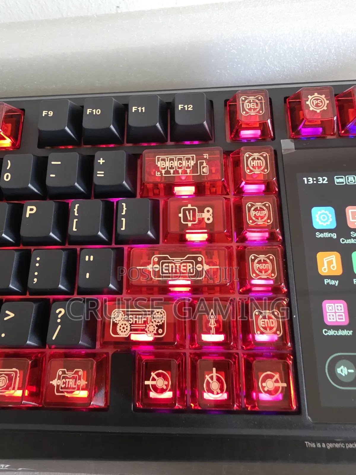 Aula L99 4" Smart Touchscreen 2026 Wireless Mechanical Gaming Keyboard