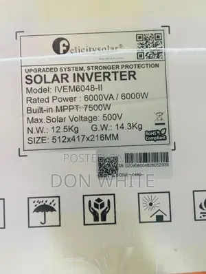 Felicity Hybrid Inverter 6kva 48v