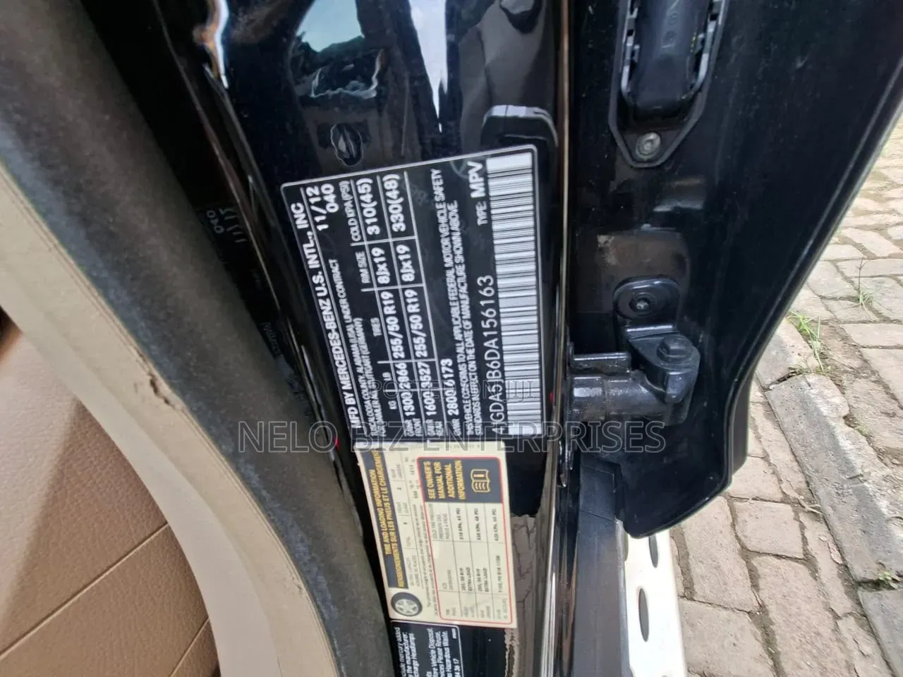 Mercedes-Benz M Class 2013 Black
