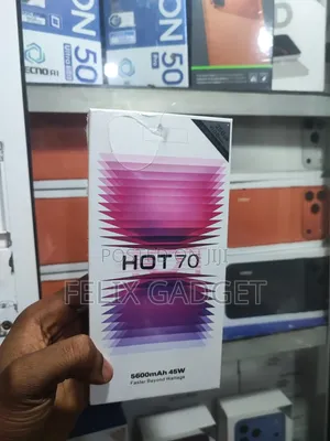 New Infinix Hot 70 256 GB Black