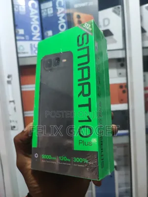 New Infinix Smart 10 Plus 128 GB Black