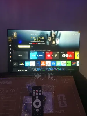 1week Used Hisense 55inches TV