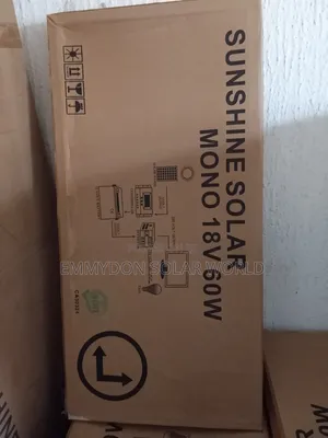 SUNSHINE Solar Mono Panel 60w 18v