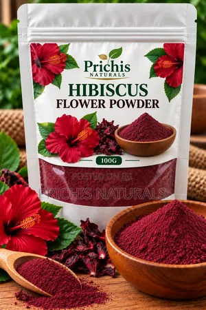 Hibiscus Powder 100g– Premium Hibiscus Flower Powder for Heart Health