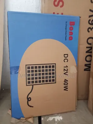 BONA DC Solar Panel 40w 12v